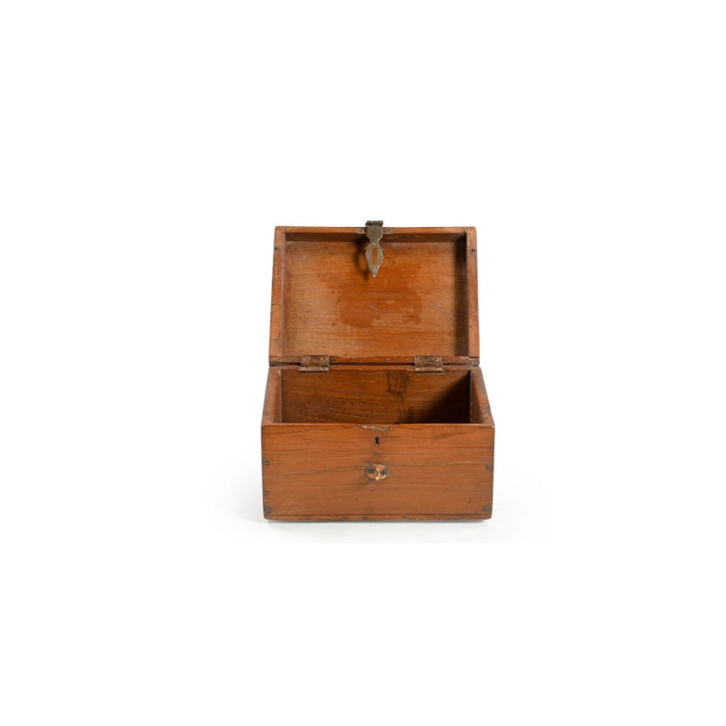 Basket Teak Wood Box