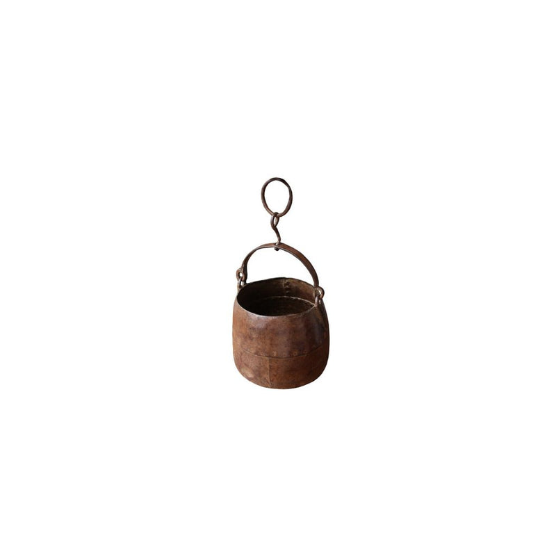 Vintage Cast Iron Hanging Pot