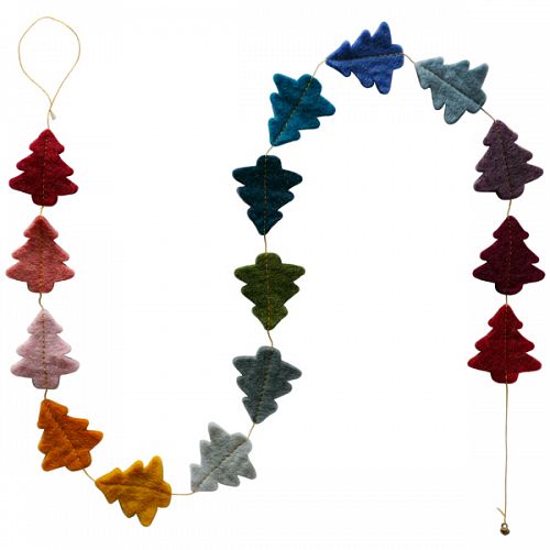 Felt Xmas Tree Garland Heloise