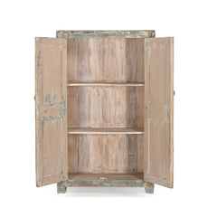 Keem 2 Doors Cabinet front view with open doors