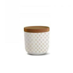 Storage Pot Small golden tiles