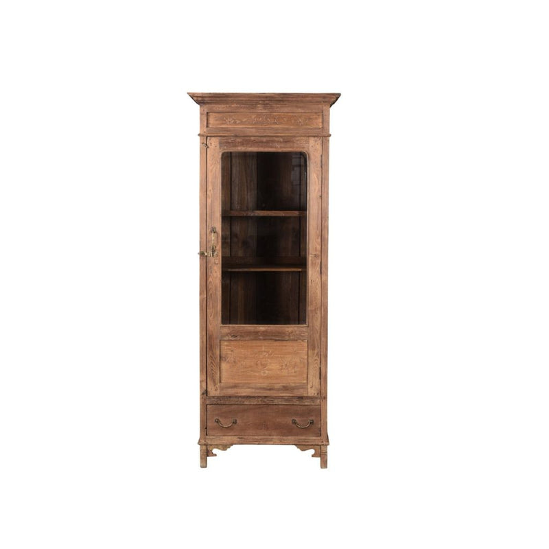 Shine Glass Cabinet Single Door