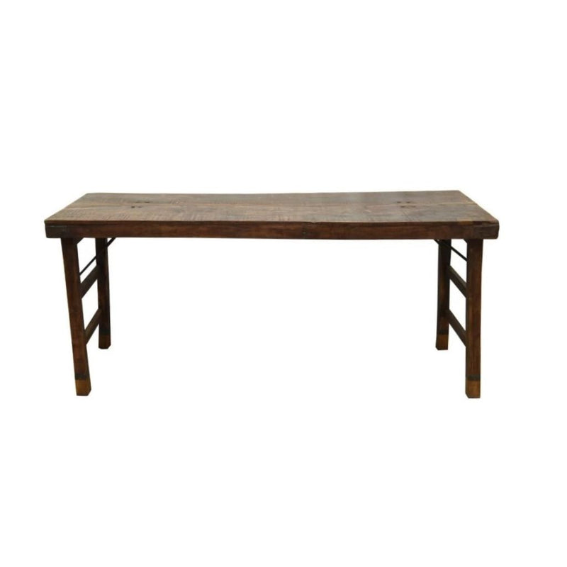 Teak vintage table with folding legs