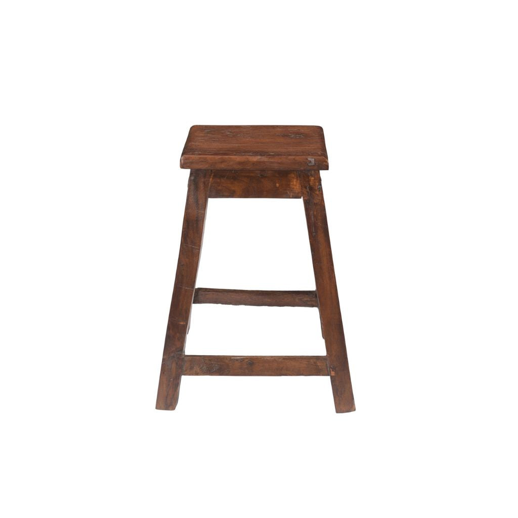 Country Small Stool Natural