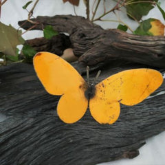 XS Butterfly Recycled Metal Yellow