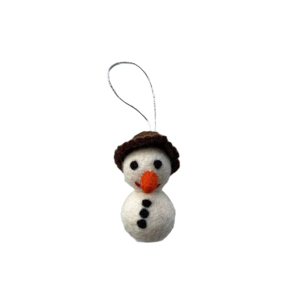 Xmas Snowman Felt