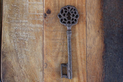 Antique Key Iron Cast With Pattern Option 5 at HomeStreetHome.ie