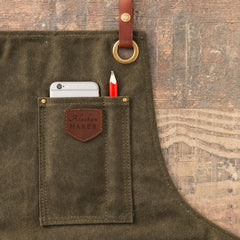 Workshop Apron Waxed Canvas