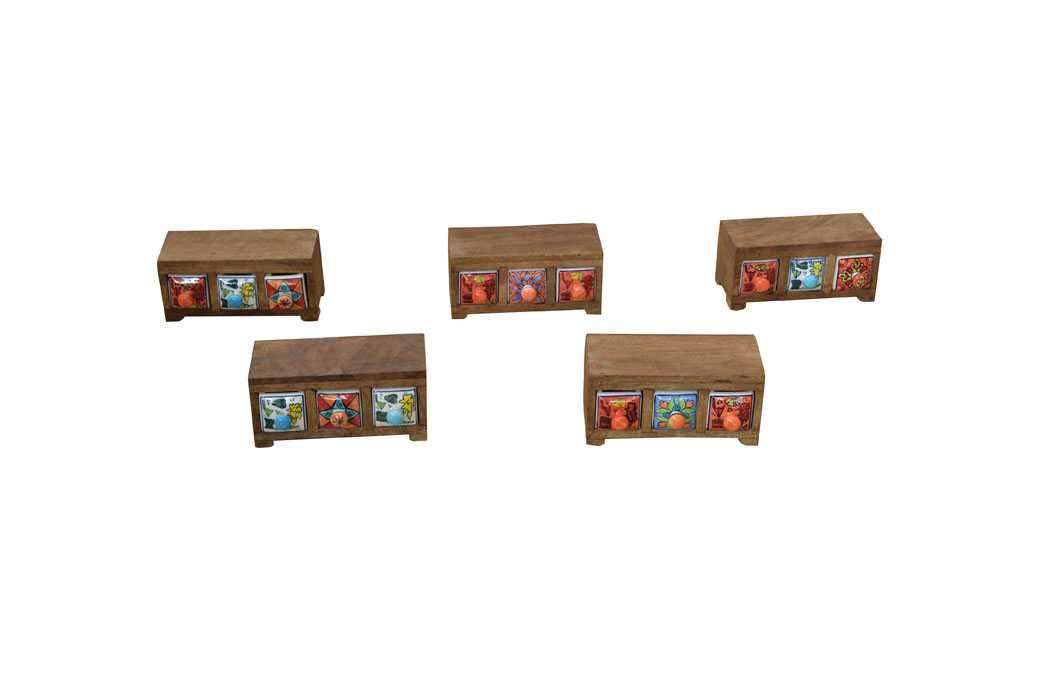 Ceramic Mini Drawers Storage Box - HomeStreetHome.ie