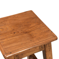 Country Small Stool Natural