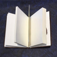 Notebook Leather Mati view of empty