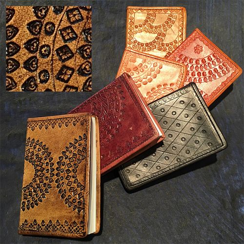 Notebook Leather Mati view of all