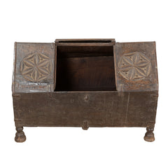 Mughal Dowry Chest Trunk Open