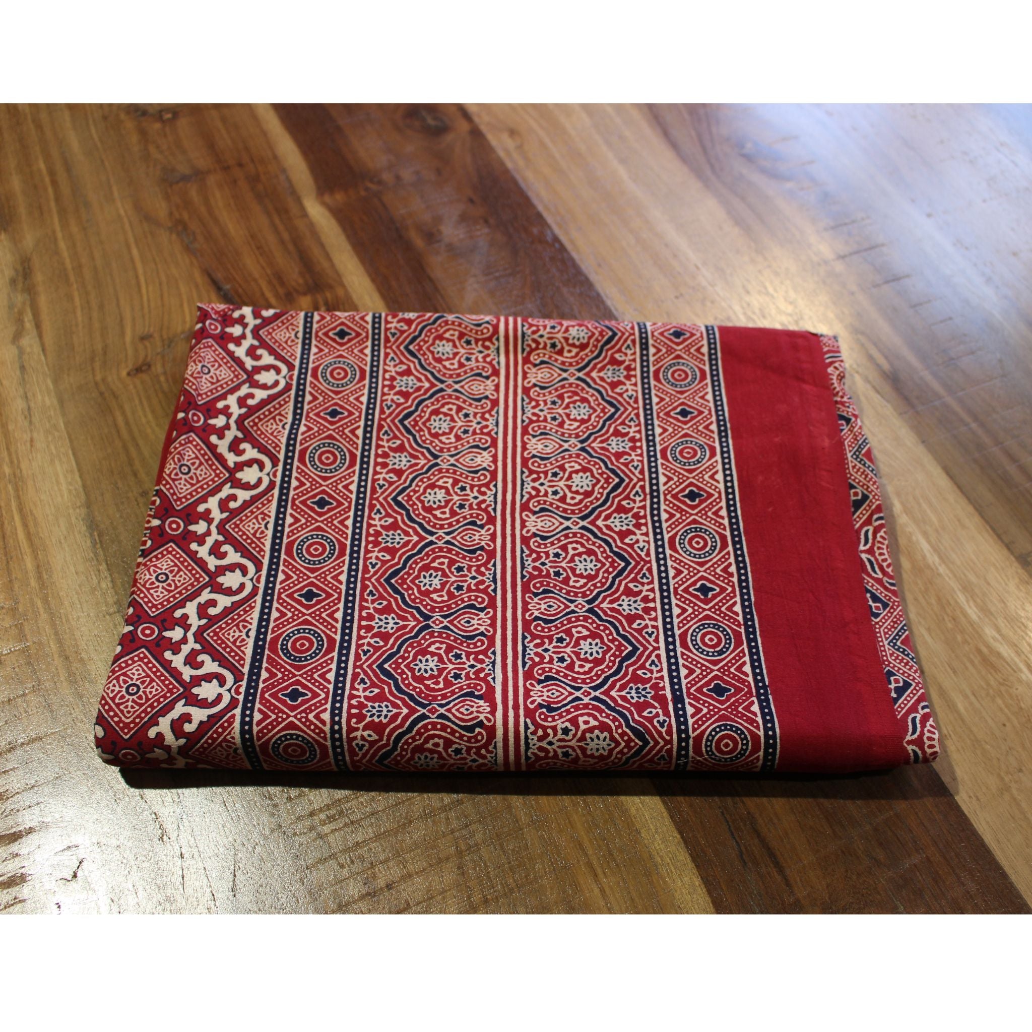 Organic Cotton Table Cloth red and white tablecloth
