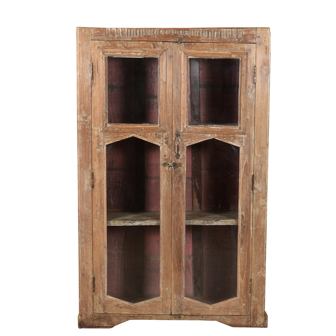 Persian Glass Cabinet Straight Front View