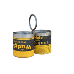 Recycled Metal Pot Containers
