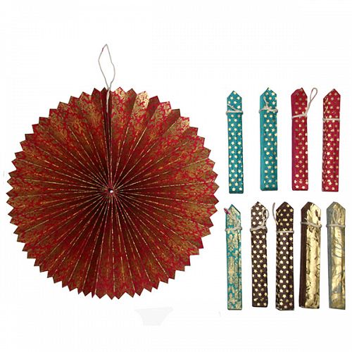 Paper Rosace Hanging Decoration - HomeStreetHome.ie