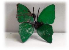 Small Recycled Metal Butterfly - HomeStreetHome.ie
