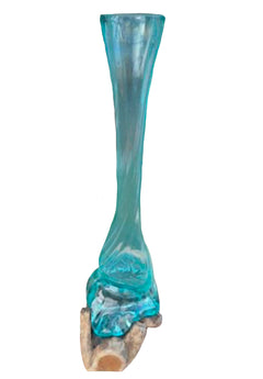 Vase 70cm Teak Root side view 