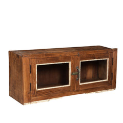 Twin Wall Glass Cabinet side view