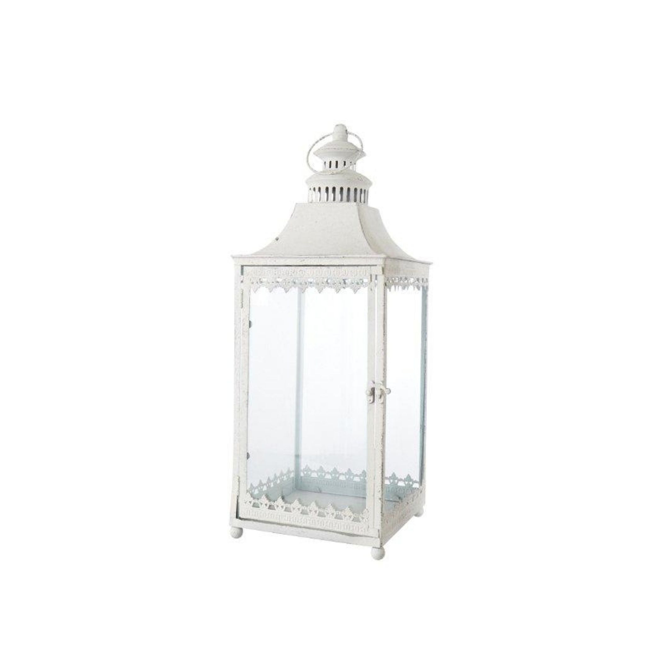 White Chantal Lantern product image on white backgroud