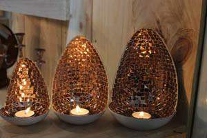 Mosaic Tealight Candle Holder-OMS-UK - Under €145