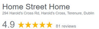 Image of Over 80 + 5 Star Reviews on Google