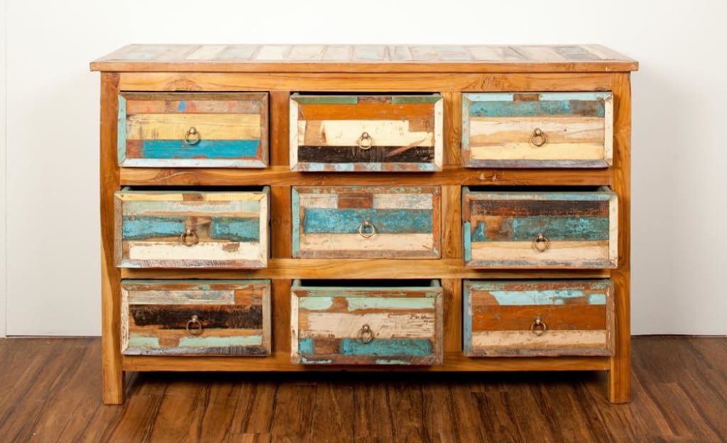 Reclaimed Wood Sideboards - What They Add To A Room