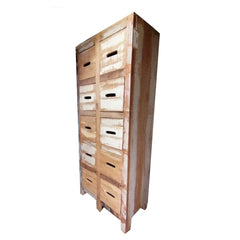 10 Drawers Chest side view 