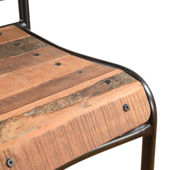 Industrial Bistro Bar High Chair