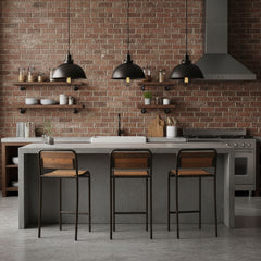 Industrial Bistro Bar High Chair
