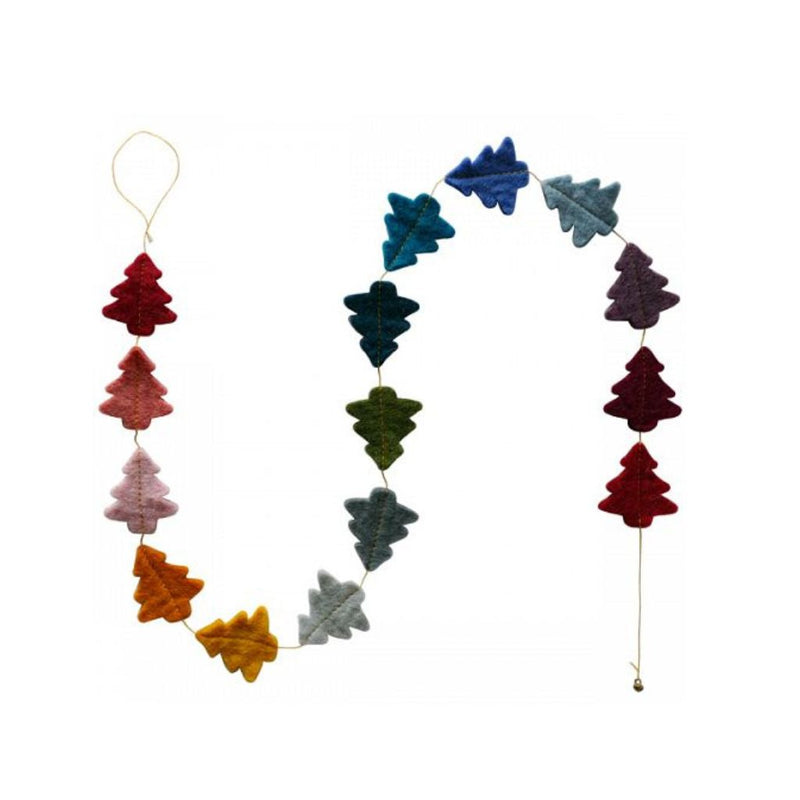 Felt Xmas Tree Garland Heloise