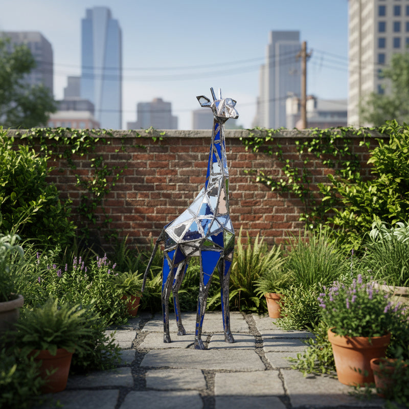 Giraffe Recycled Metal