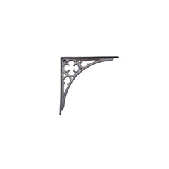 Cast iron bracket with gothic style design