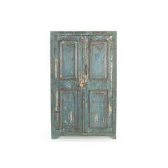 Green Blue 2 Doors Cabinet