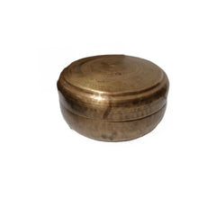 Round Brass Box