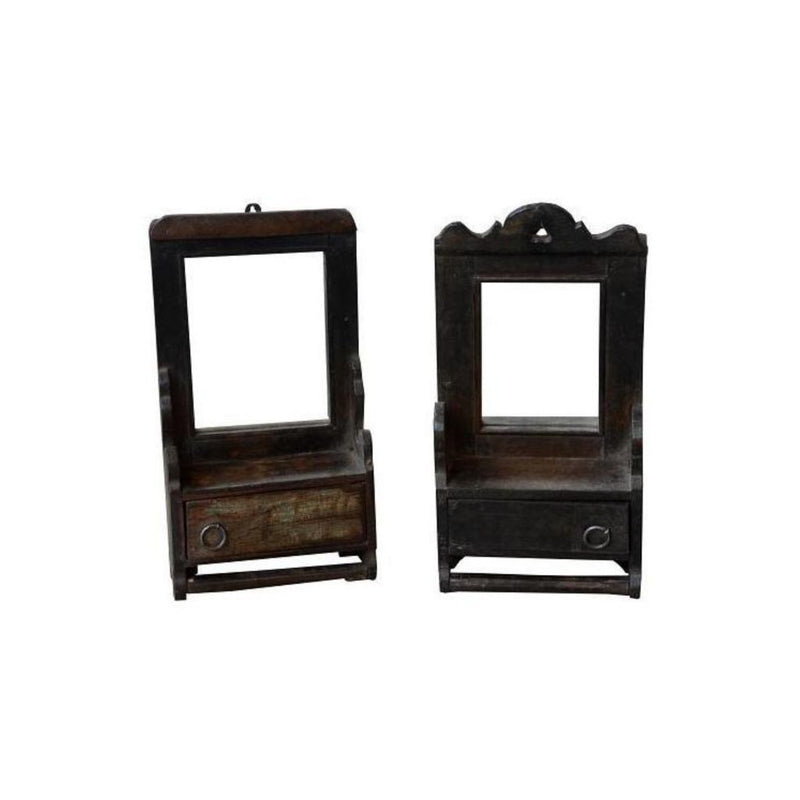 Vintage Temple Mirror