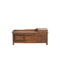 Teak Bureau Console