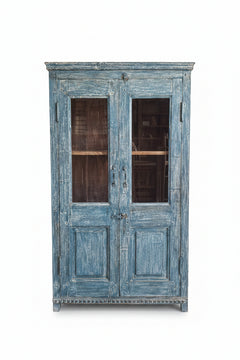 Bluesy Glass Cabinet