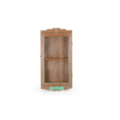 Wing Wall Glass Cabinet