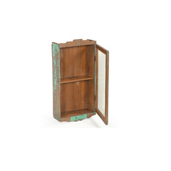 Wing Wall Glass Cabinet
