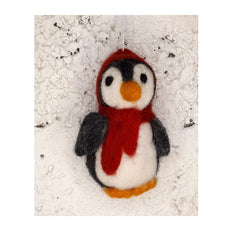 Penguin Felt Xmas Decoration