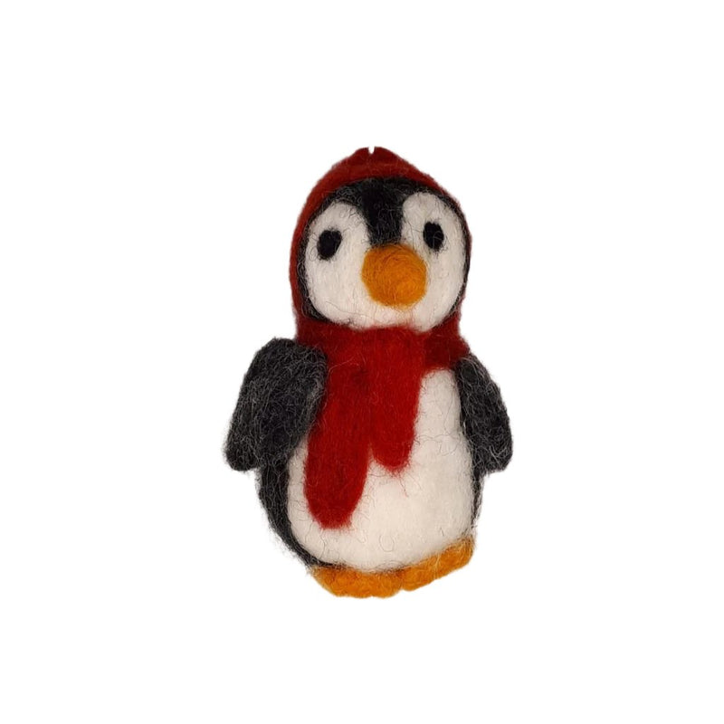 Penguin Felt Xmas Decoration