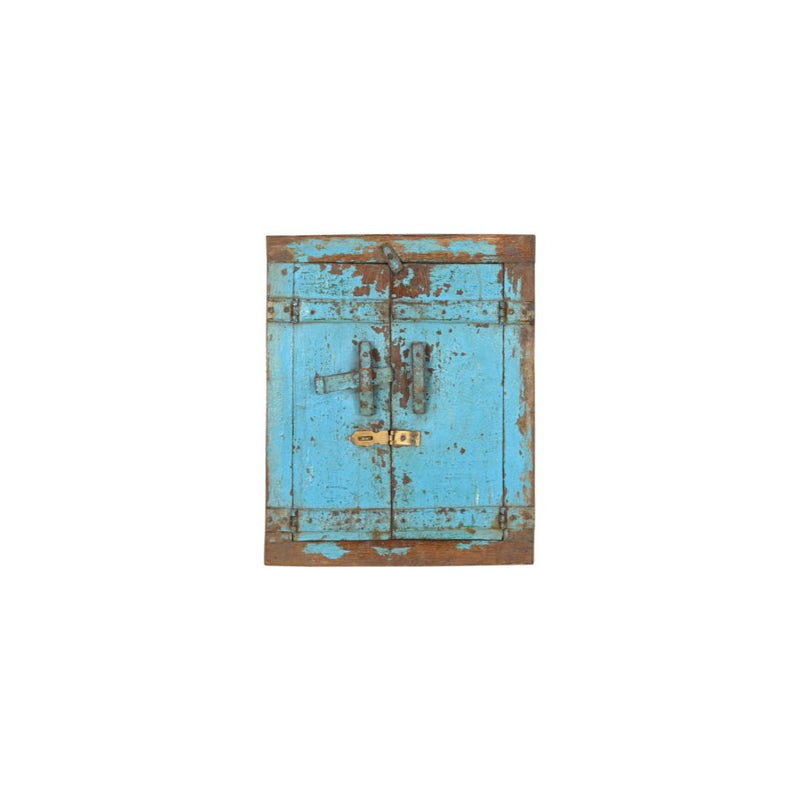 Bright Blue Dhaka Mirror