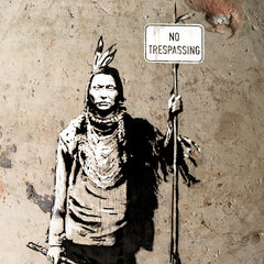 No Trespassing Canvas Print