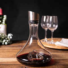 Wine Decanter Topographic Everest