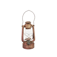Vintage-style lantern on a white background