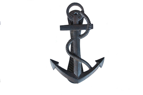 Anchor Door Knocker - Perfect Cast Iron Funky Door Knocker Of A Anchor ...