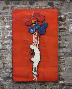 Banksy Girl with Balloons