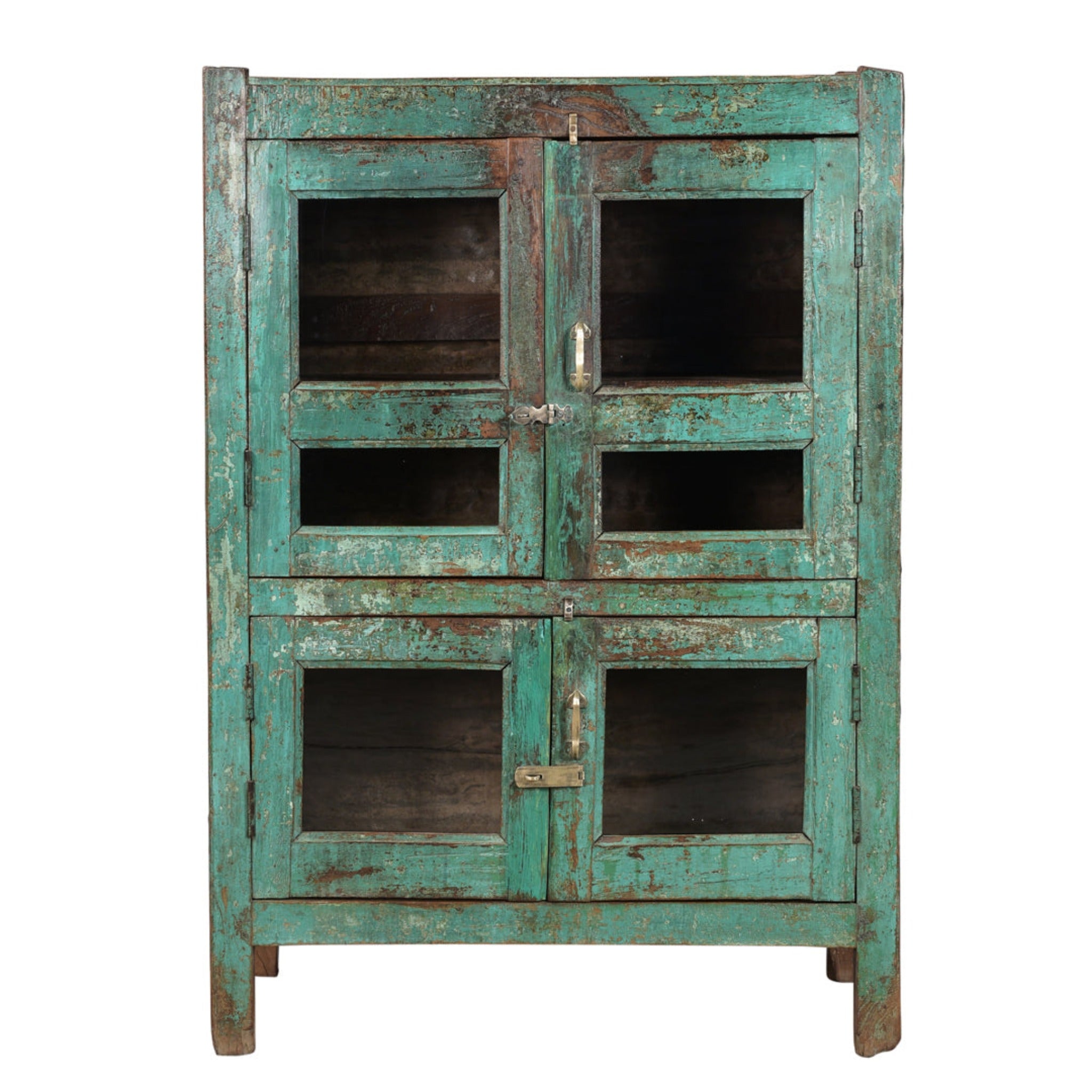 Beryl Glass Cabinet Double Doors Front View 